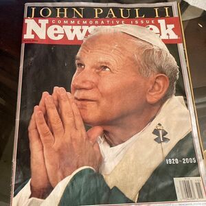 John Paul ll  news week  magazine